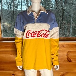 Coca-Cola Vintage Rugby Men's Shirt